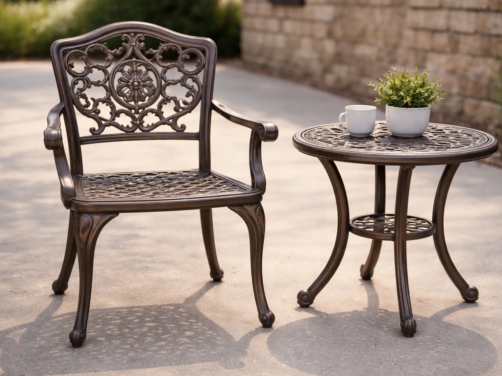 cast aluminum patio furniture review